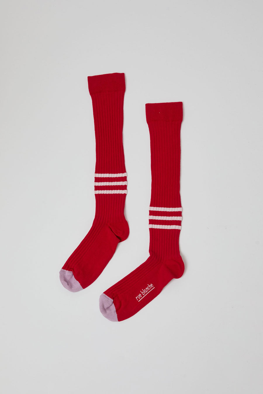 Rue Blanche Chausse Rayures Socks in Corrida