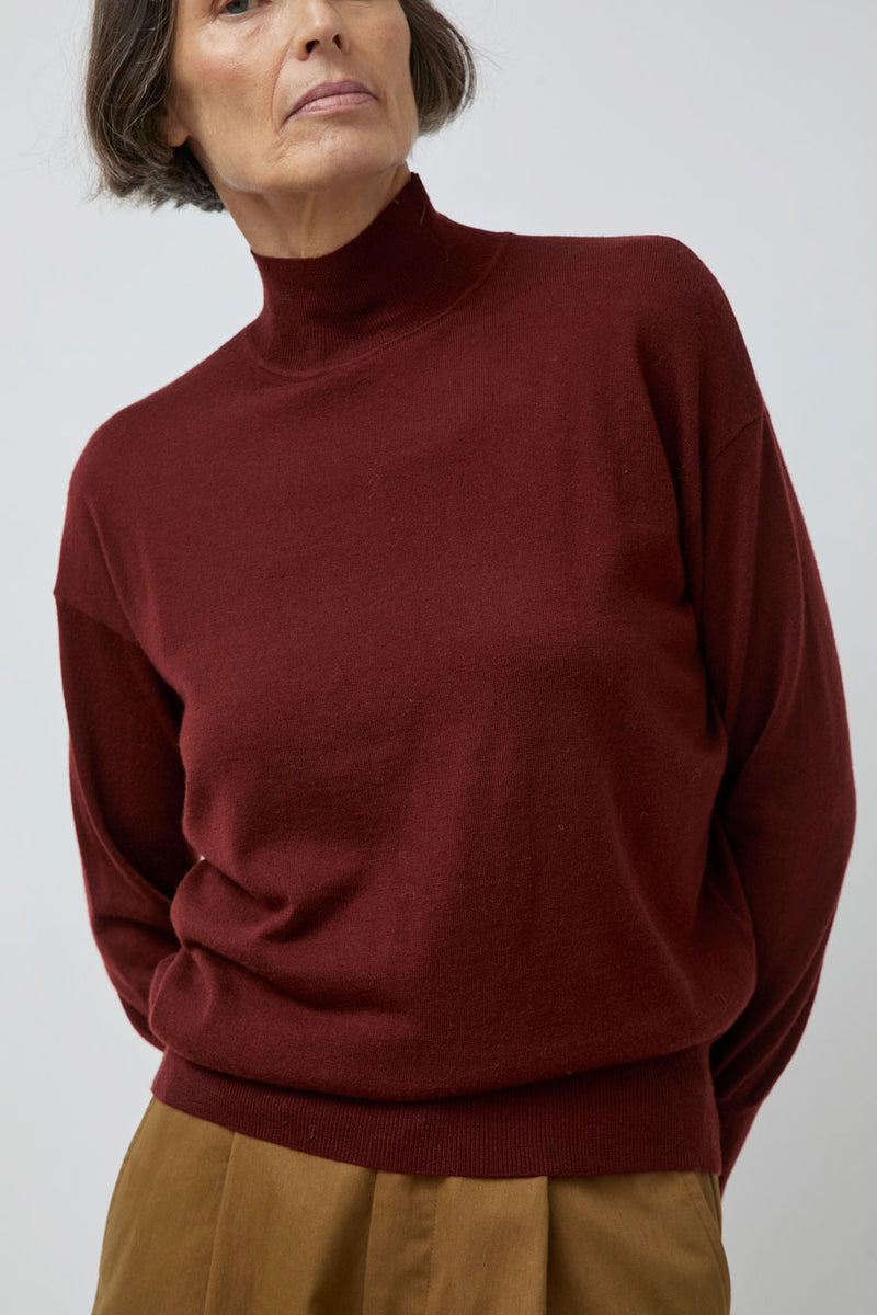 Rue Blanche Merino Turtleneck in Brule