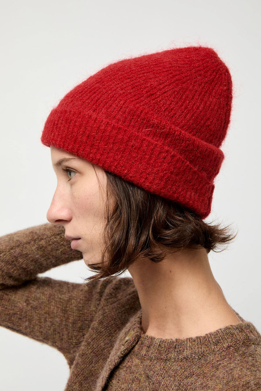 Rue Blanche Mokid Hat in Red