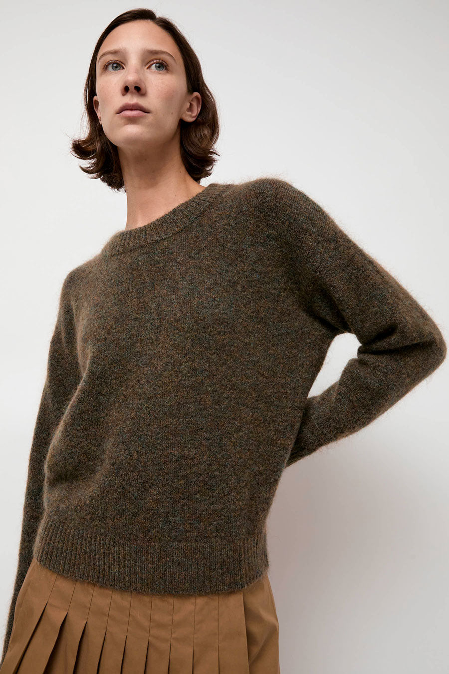 Rue Blanche Mokid Sweater in Forest