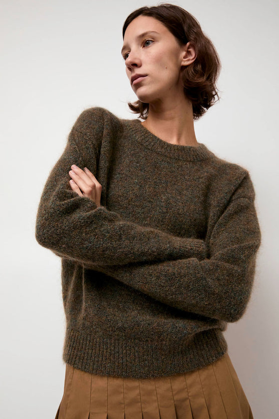 Rue Blanche Mokid Sweater in Forest