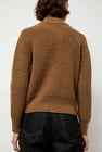 Rue Blanche Raw Blouson Cardigan in Bronze