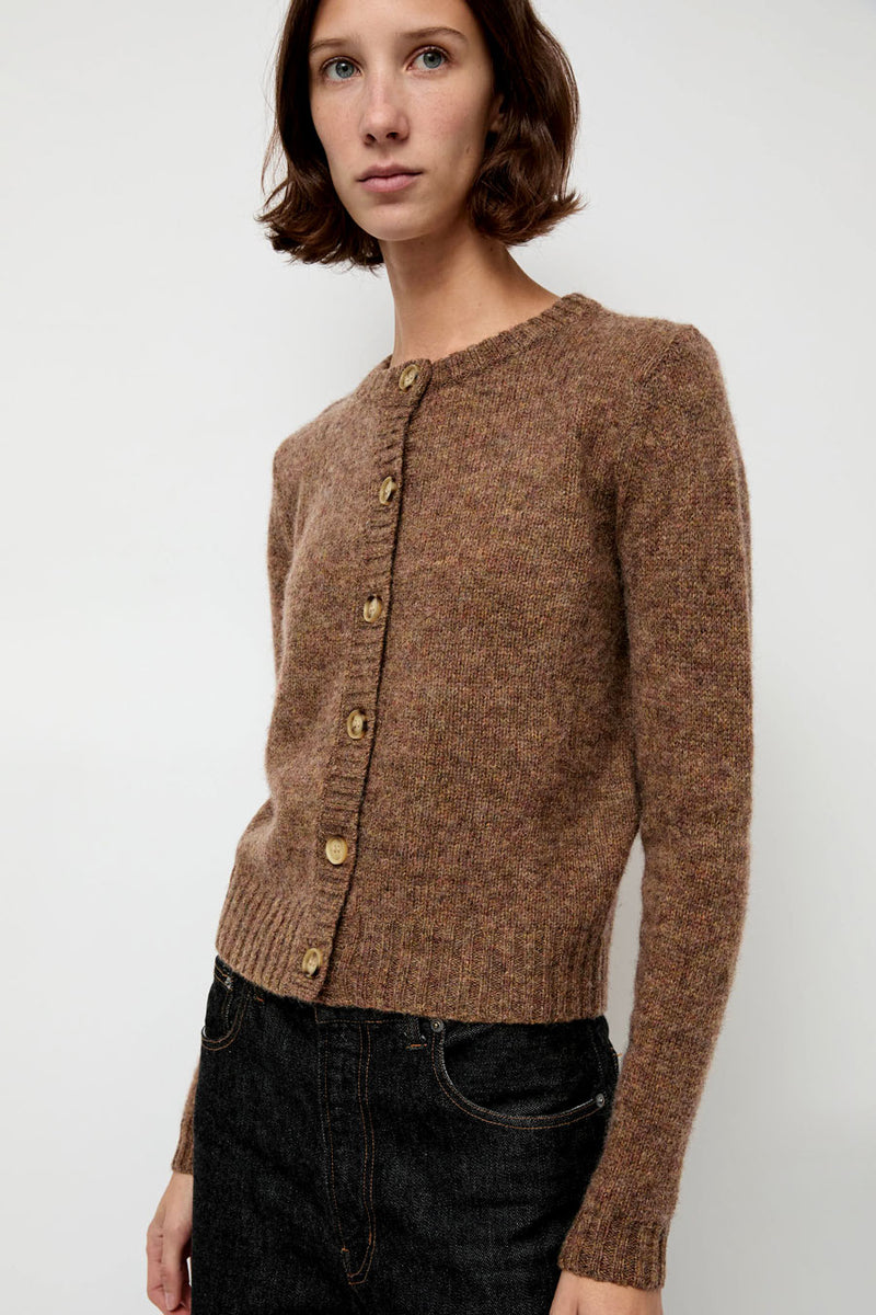 Rue Blanche Scottish Cardigan in Underwood