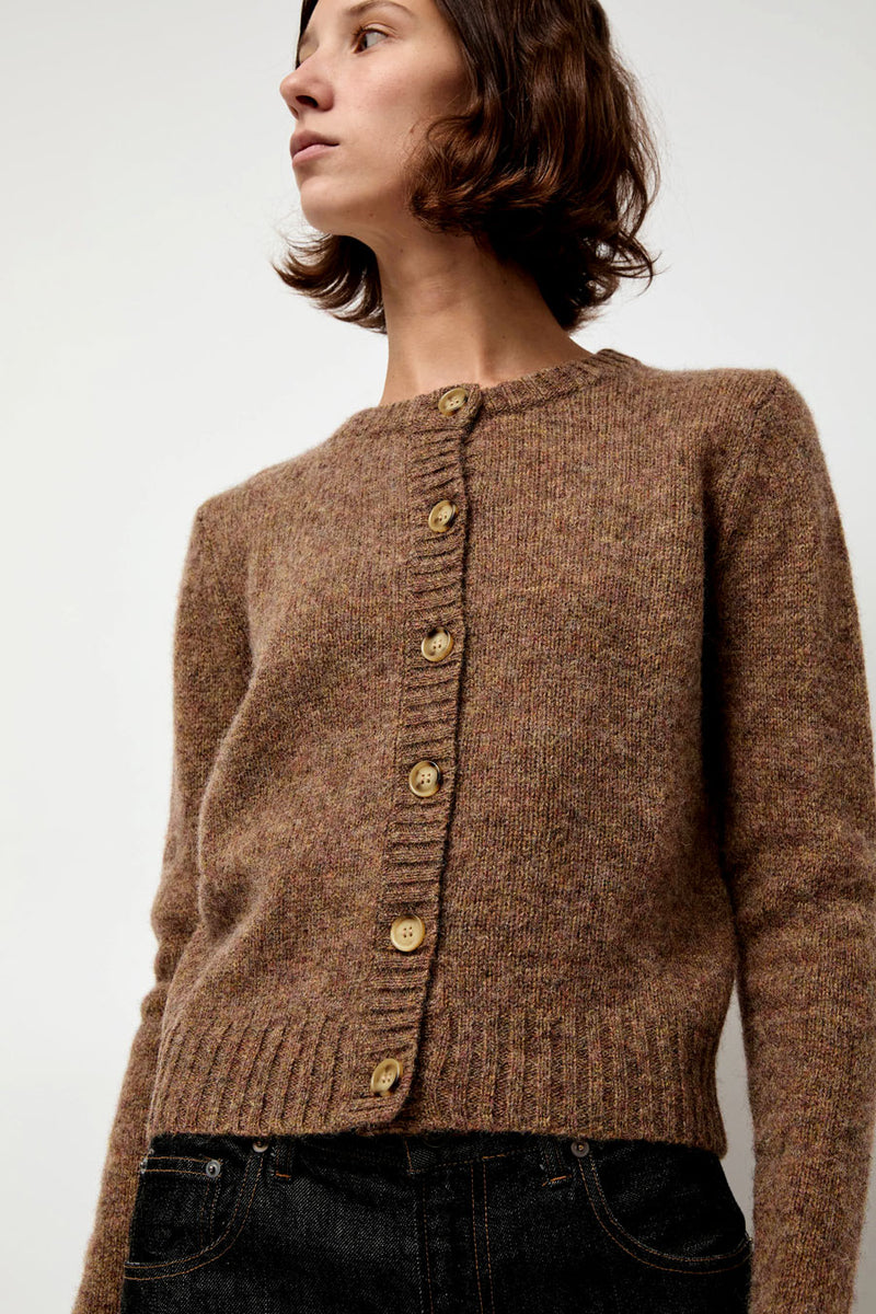 Rue Blanche Scottish Cardigan in Underwood