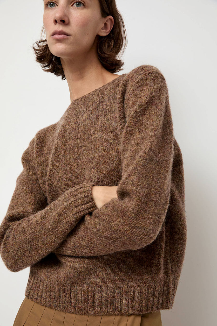 Rue Blanche Scottish Sweater in Underwood