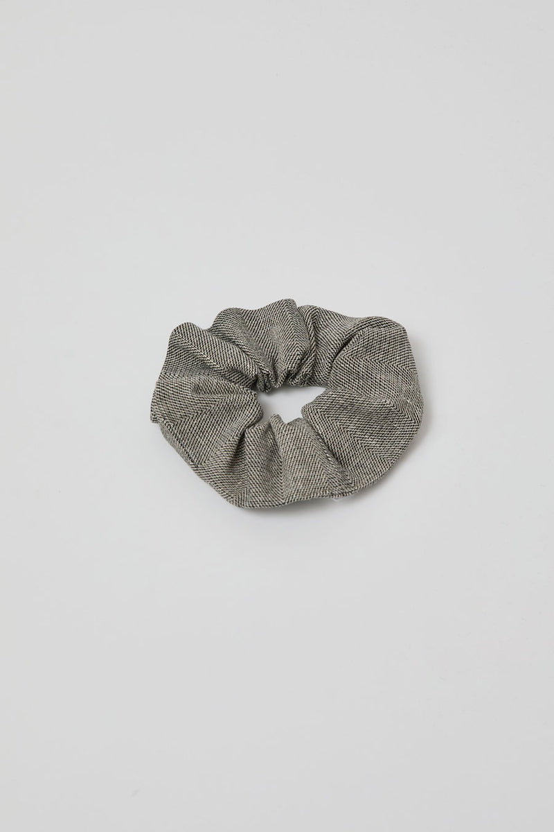 Rue Blanche Scrunchie in Herringbone