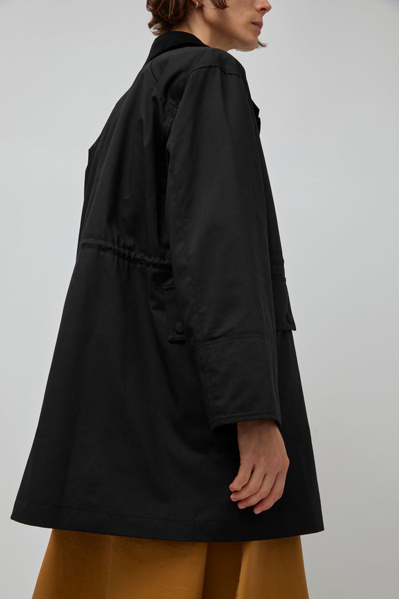 Rue De Tokyo Cimana Trench in Black