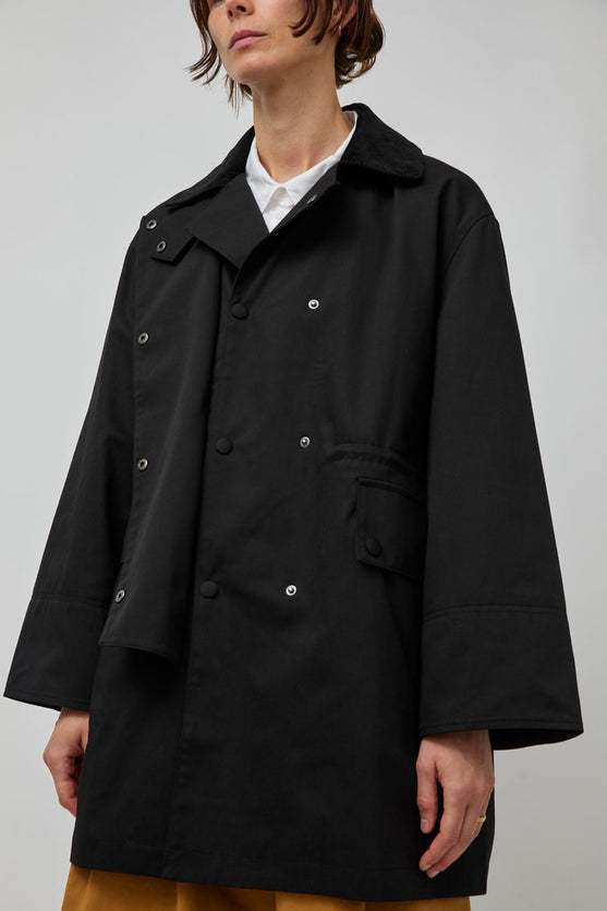 Rue De Tokyo Cimana Trench in Black