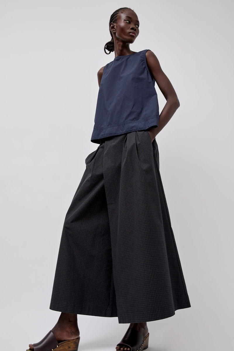 Rue De Tokyo Phillo Pants in Navy Check