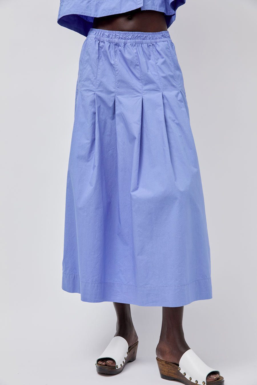 Rue De Tokyo Polly Skirt in Blue Bonnet