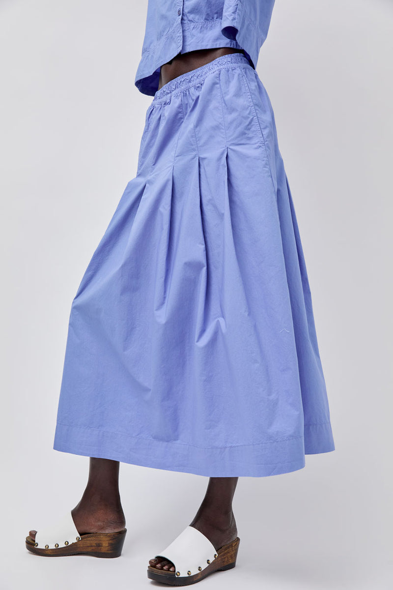 Rue De Tokyo Polly Skirt in Blue Bonnet
