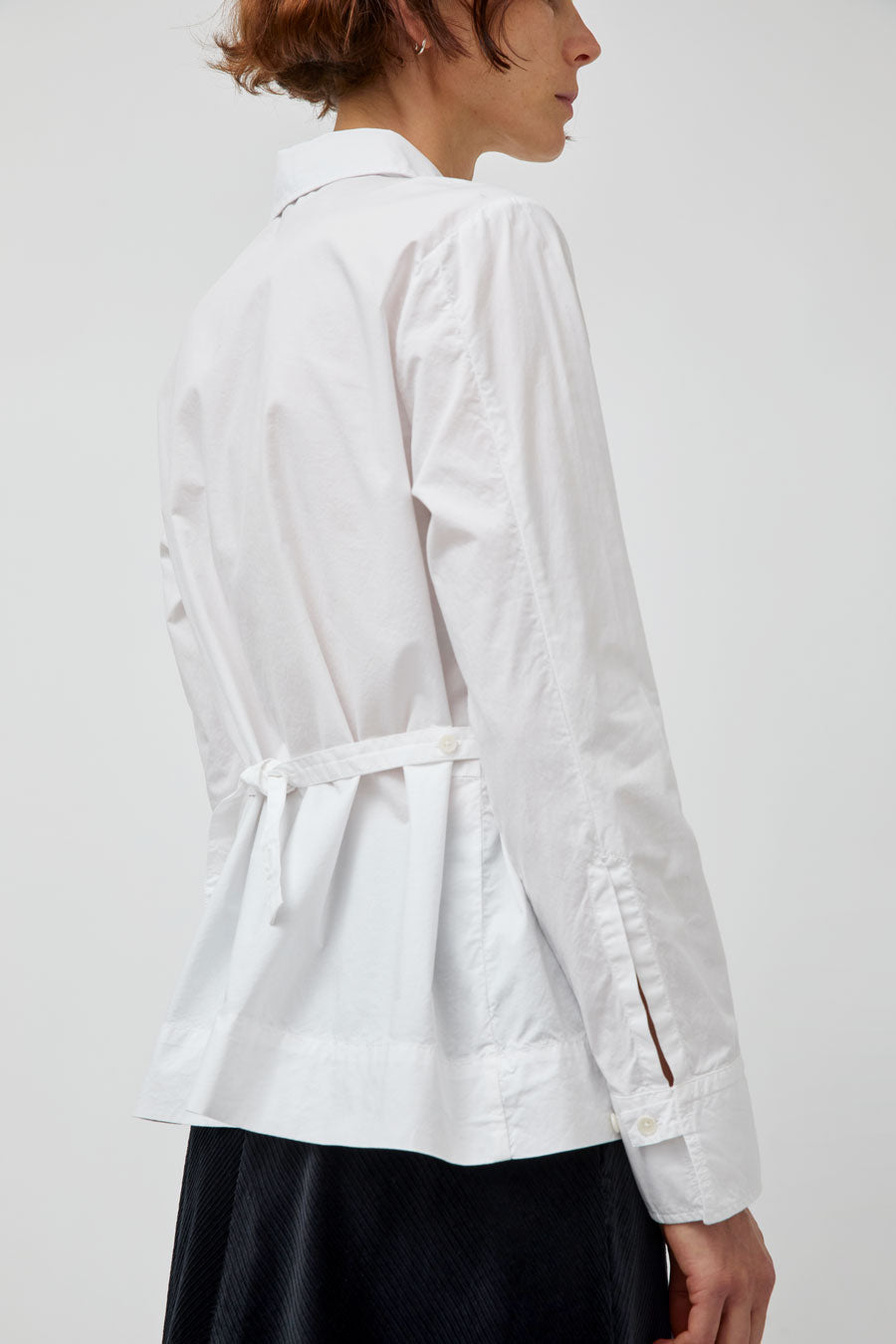 Rue De Tokyo Saloma Blouse in White Poplin