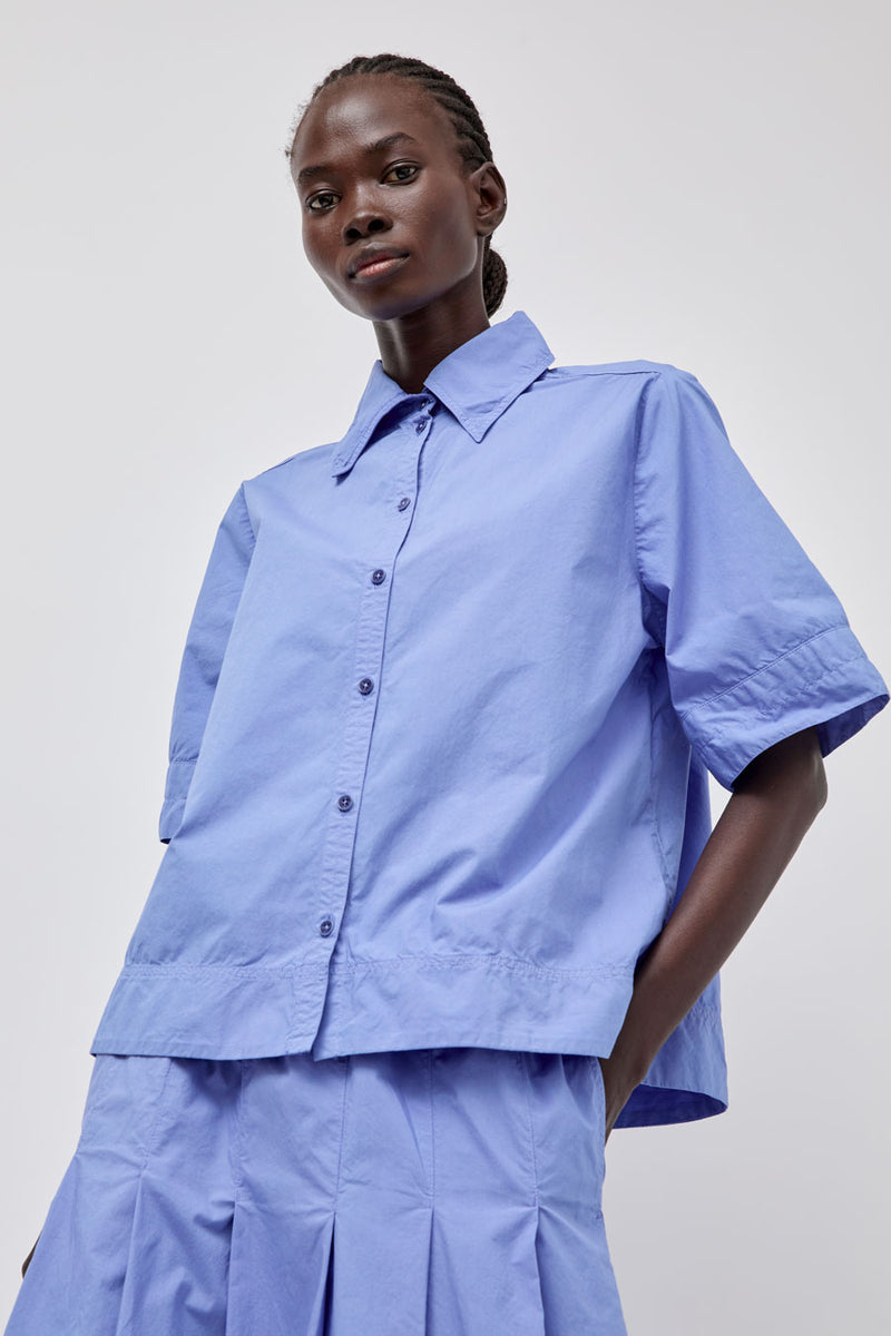 Rue De Tokyo Seren Top in Blue Bonnet