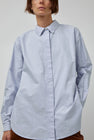 Rue De Tokyo Shelby Oxford Blouse in Light Blue