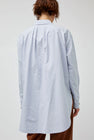 Rue De Tokyo Shelby Oxford Blouse in Light Blue