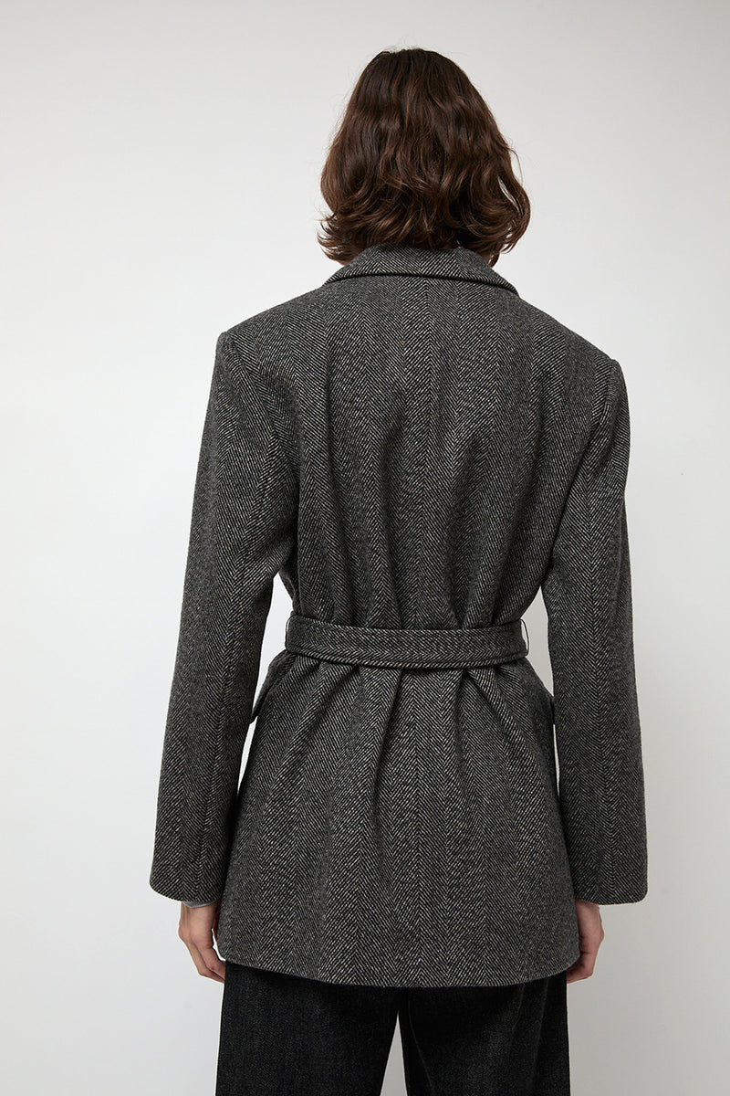 Rue Blanche Aki Jacket in Grey