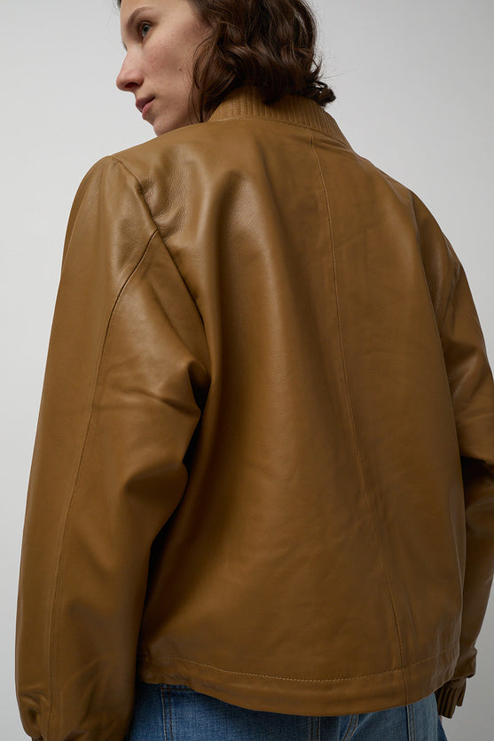 Rue Blanche Leather Jacket in Glaisi
