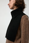 Rue Blanche Raw Collar in Black