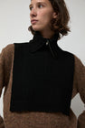 Rue Blanche Raw Collar in Black