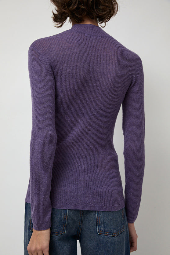 Rue Blanche Ribalpa Turtleneck in Lilac