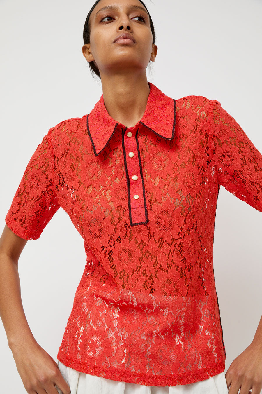 No.6 Dierdre Top in Red