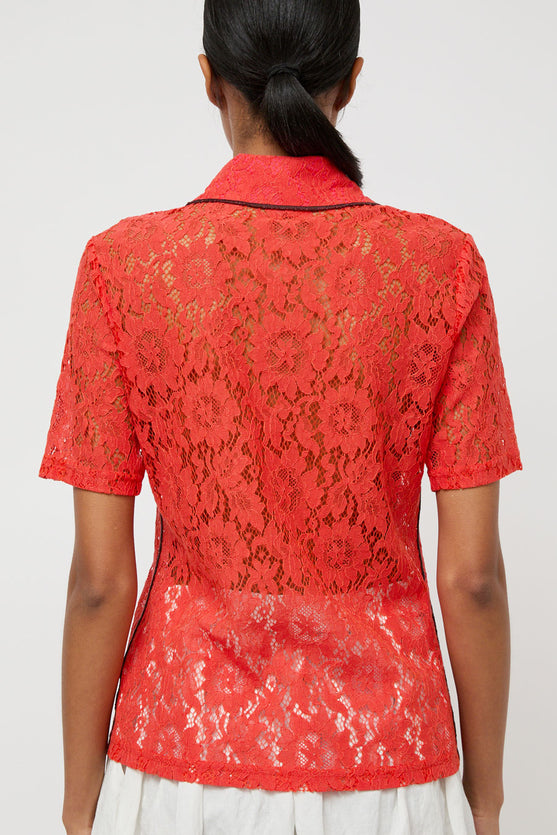 No.6 Dierdre Top in Red