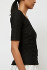 No.6 Eclipse Top in Black