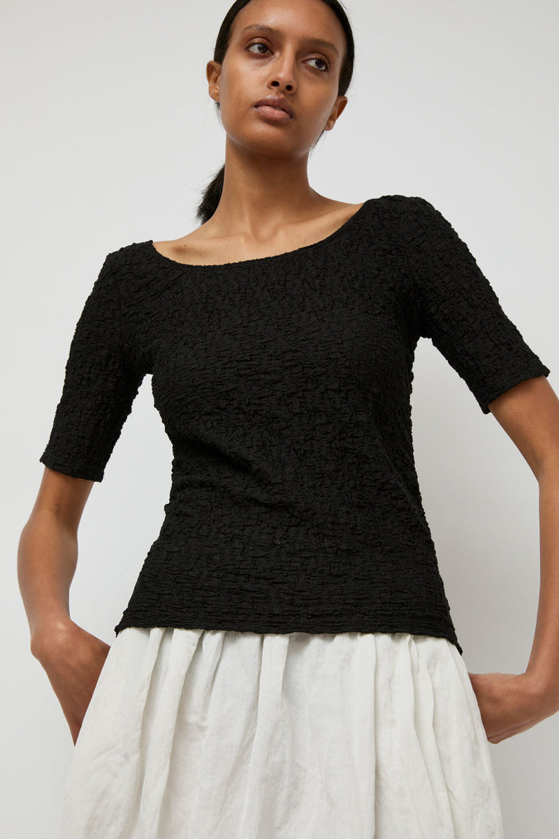 No.6 Eclipse Top in Black