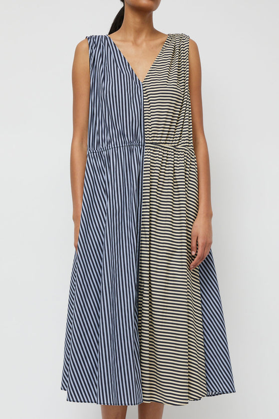 No.6 Leigh Dress in Stripe Combo