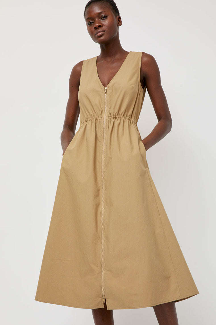 No.6 Mercer Dress in Khaki