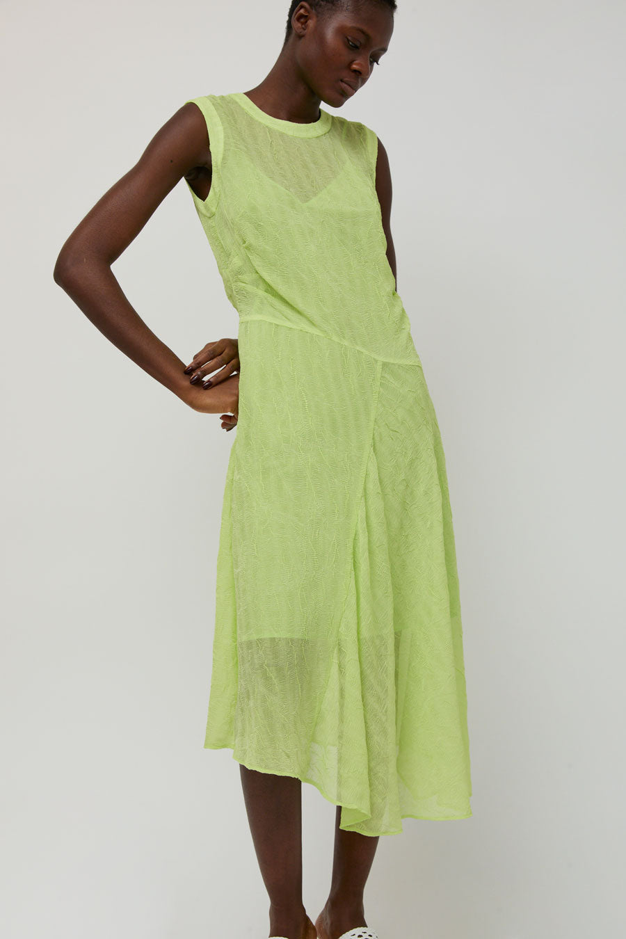 No.6 Nina Dress in Lime