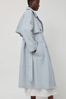 No.6 Peterman Trench Coat in Cloud