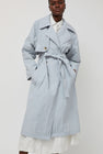 No.6 Peterman Trench Coat in Cloud