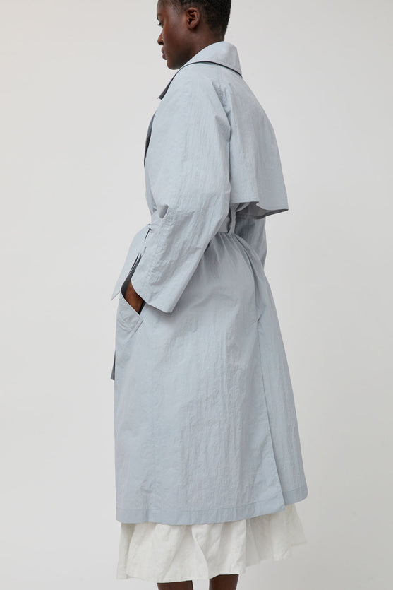 No.6 Peterman Trench Coat in Cloud