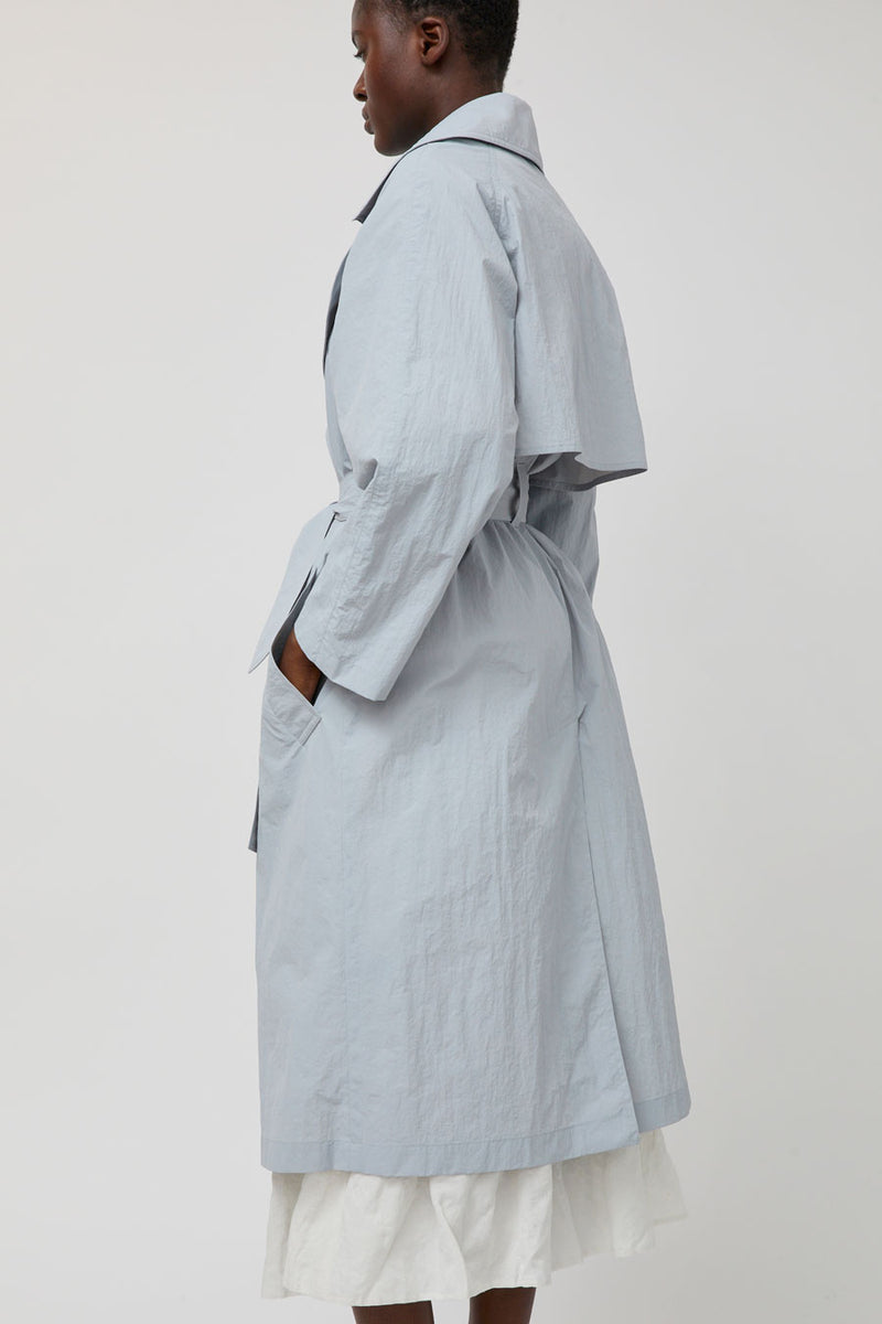 No.6 Peterman Trench Coat in Cloud