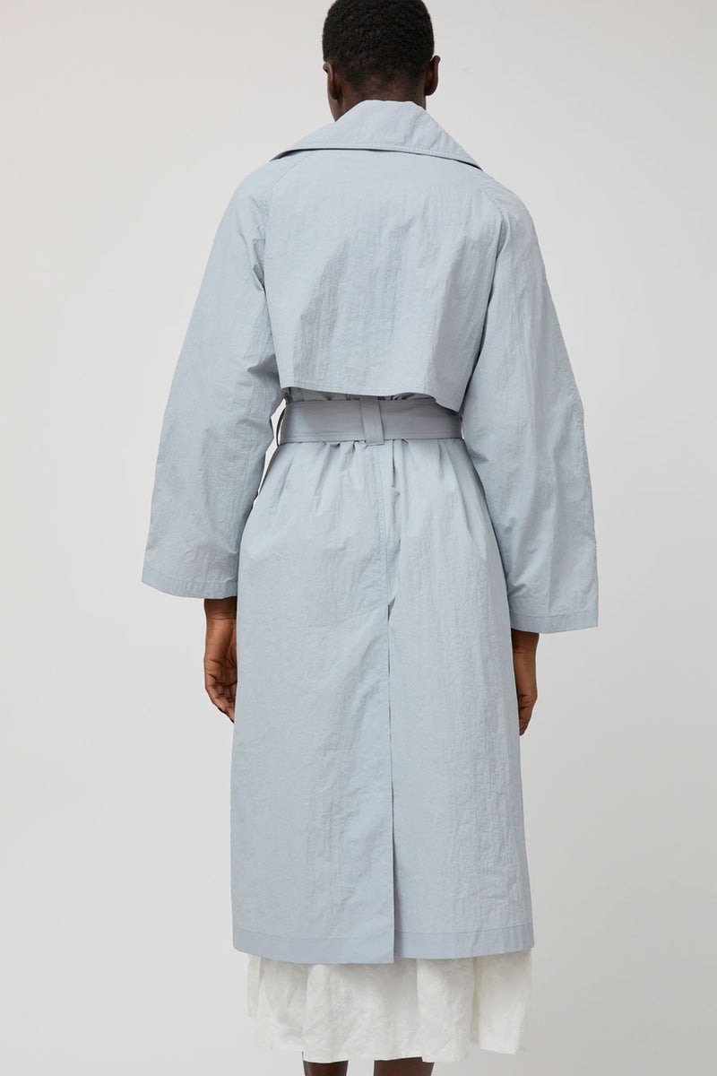 No.6 Peterman Trench Coat in Cloud