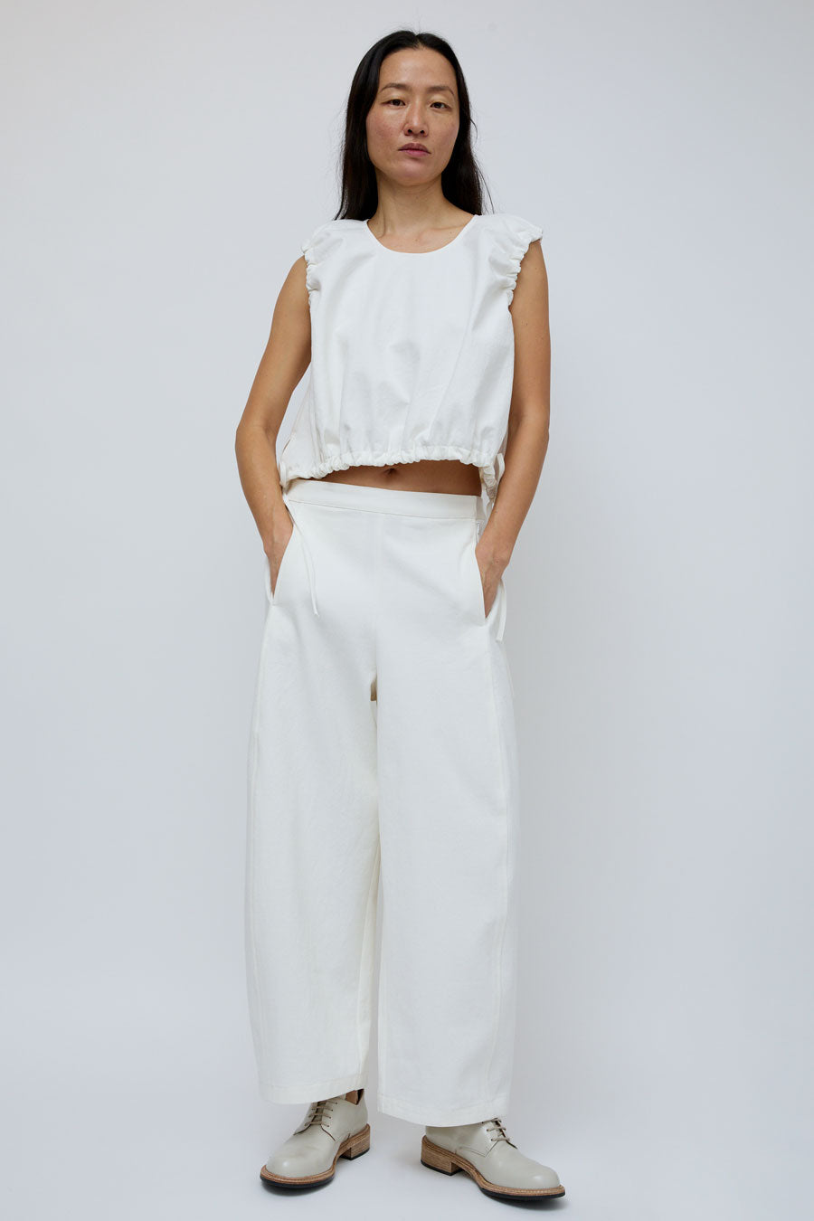 No.6 Porter Pant in White