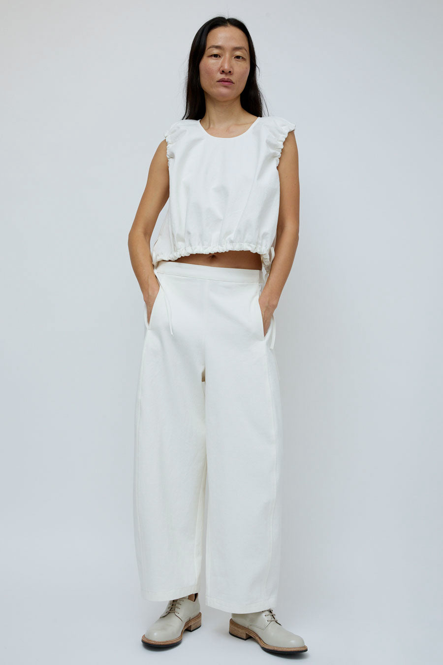 No.6 Porter Pant in White