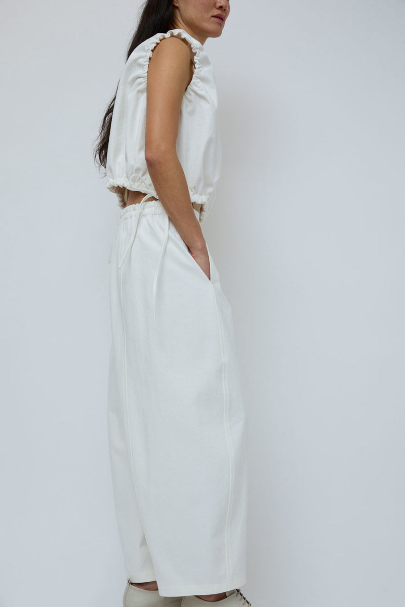 No.6 Porter Pant in White