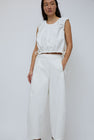 No.6 Porter Pant in White