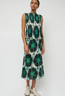 No.6 Rae Tank in Emerald Ikat