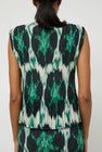 No.6 Rae Tank in Emerald Ikat