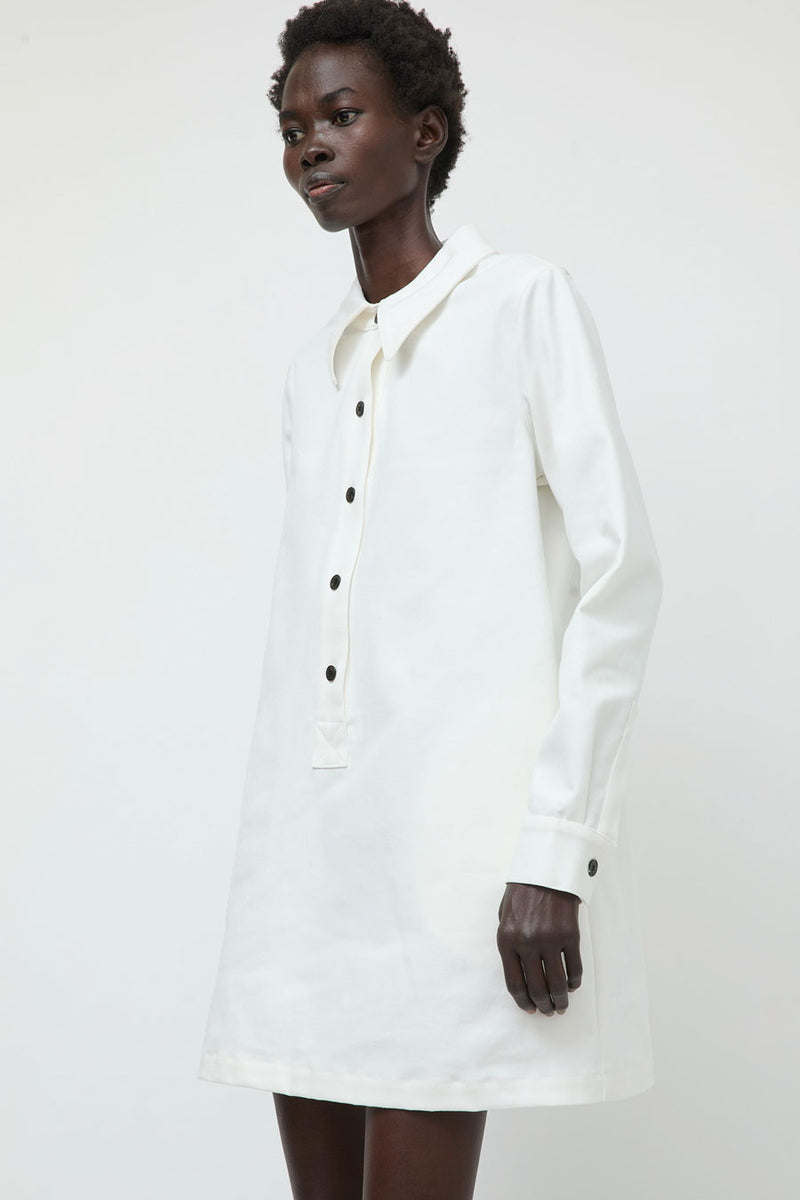 No.6 Annick Dress in White