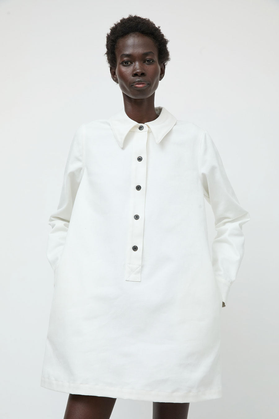 No.6 Annick Dress in White