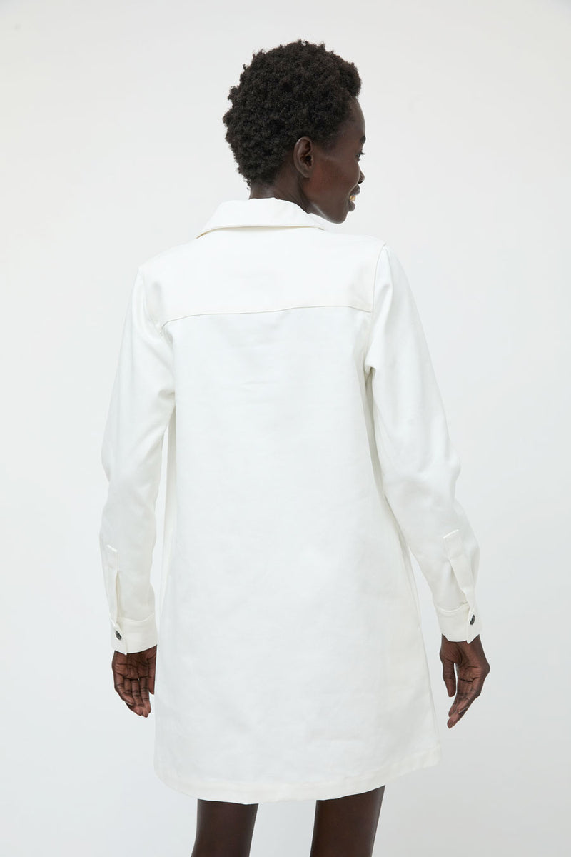 No.6 Annick Dress in White
