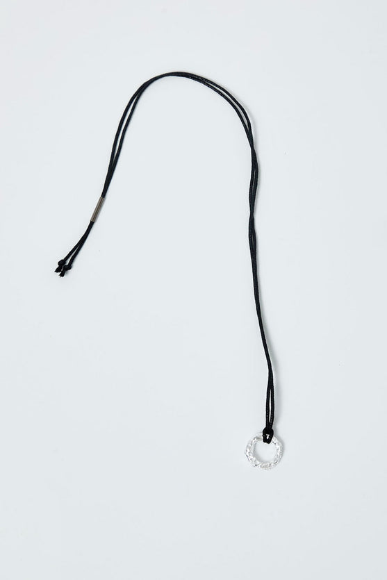 Saskia Diez Crushed Pendant in Black and Silver – No.6 Store
