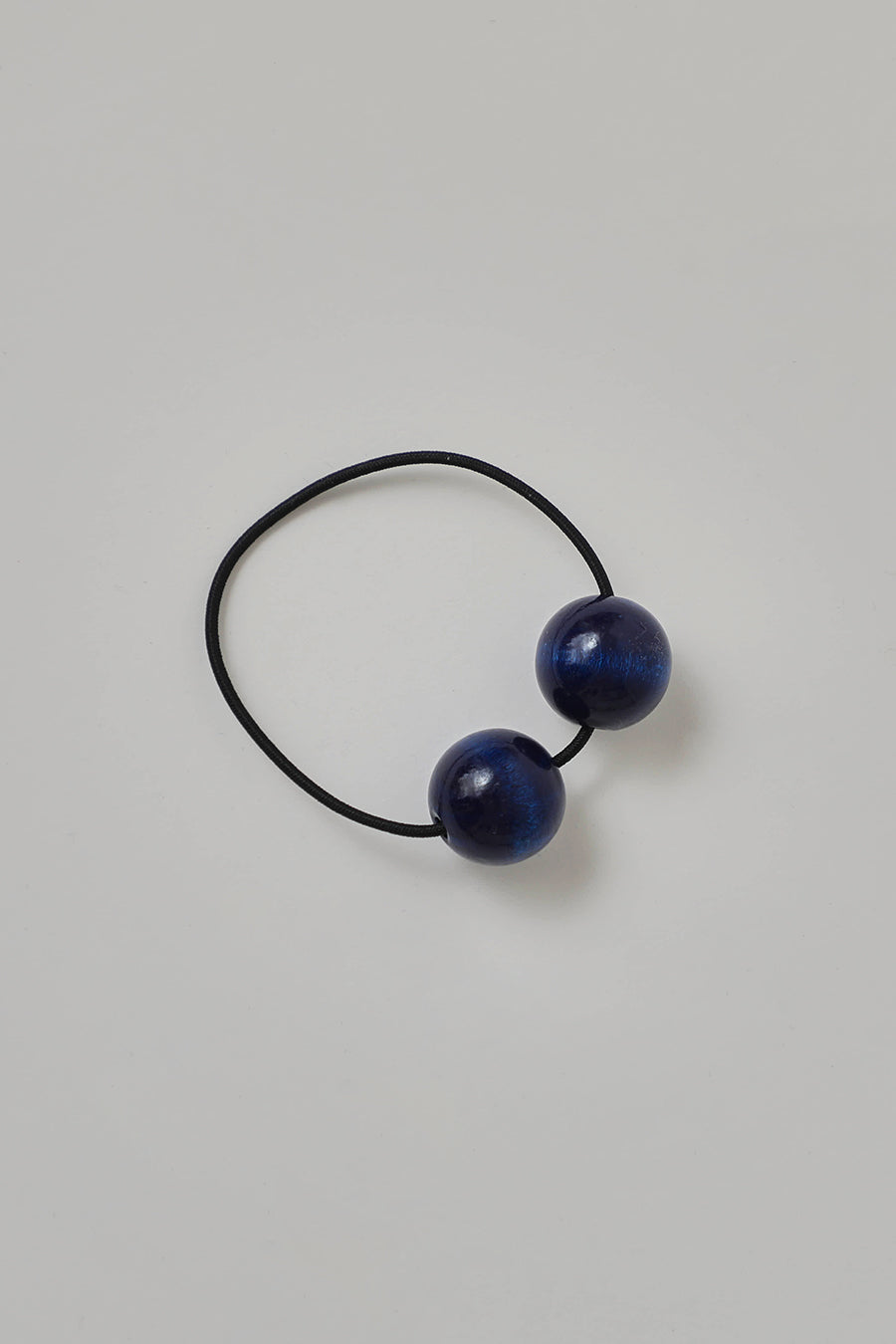 Saskia Diez Wood Hair Tie in Blue