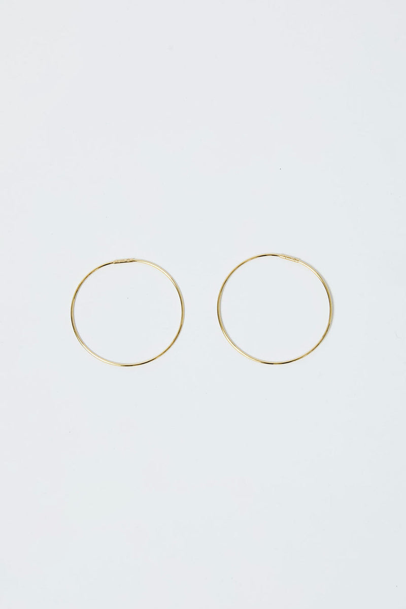 Saskia Diez Wire Earrings No.2 in Gold