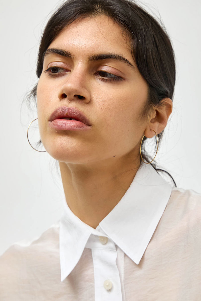 Saskia Diez Wire Earrings No.2 in Gold