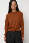 Sayaka Davis Compact Cardigan in Caramel